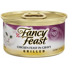 FANCY FEAST Adult Grilled Chicken in Gravy Feast